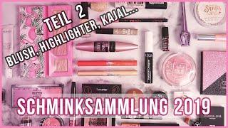 Meine Schminksammlung 2019 | Teil 2 Blush bis Eyeliner | Tamy Anansi