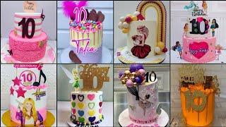 10th Birthday Cake Ideas For Girls/Happy Birthday Cake Design/Teenage Girls Birthday Cake Design