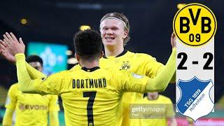 Hoffenheim vs Borussia Dortmund 2-2 All Goals & Highlights 13/02/2021 HD