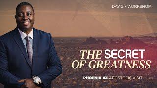 THE SECRET OF GREATNESS | Day 2 - Workshop | Dr. Paul M. Gitwaza, Arizona - USA