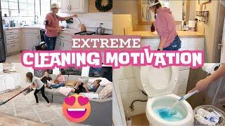 *NEW* CLEANING MOTIVATION! STAY AT HOME MOM HOUSE CLEANING 2024