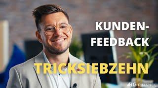 Kundenfeedback tricksiebzehn - "Enge und persönliche Betreuung, die keine Wünsche offen lässt"