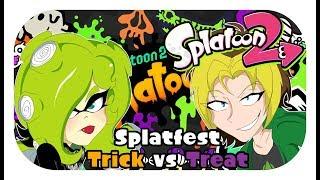 Splatoon 2 | Splatfest | Trick vs Treat ft DragonCardGamer