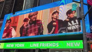 GOT7 billboard Times Square