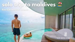 My Solo Trip to Maldives Ritz-Carlton Maldives, Fari Islands: Overwater Villa Best Beach Destination