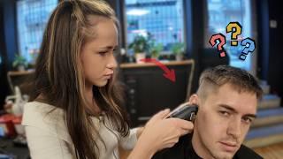 Ukrainian Barber Full Service - ASMR Haircut, Shave, Face Mask & More