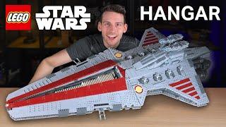 ES IST SOWEIT! Die GRÖSSTE Venator-ERWEITERUNG  LEGO 75367 Hangar-Upgrade (Forged in Lego)