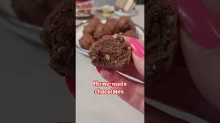 Easy way to make Italian Ferrero Rocher at home. #chocolate #cooking #food #trending #ytshorts