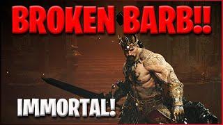 Immortal Barb Build - Completely Broken in PvP! [Diablo 4 Short News]