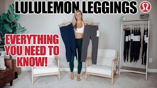 EVERYTHING YOU NEED TO KNOW! | Full lululemon Legging Breakdown