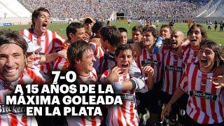 ESTUDIANTES 7-0 GIMNASIAA 15 AÑOS DE LA GOLEADA HISTÓRICA EN LA PLATA