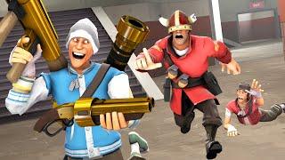 TF2 Competitive But I Stop For Every Gold Gun