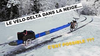 Le Vélo-delta dans la neige, c'est possible ?