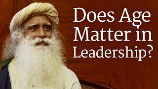 Does Age Matter in Leadership? | Sadhguru | Shemaroo Spiritual Life