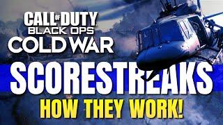 How Scorestreaks Work in Black Ops Cold War | Call of Duty Score Streak System Full Breakdown