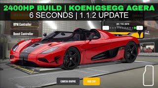 2400HP Koenigsegg Agera Drag Tune in CPM2 | Car Parking Multiplayer 2