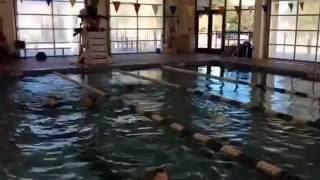 Dinka make swim record YMCA summer 2015