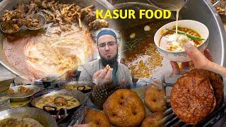 KASUR FOOD TOUR | Sayeen Booti Maghaz| Lassi |Halwa| World Famous Kasuri Fish