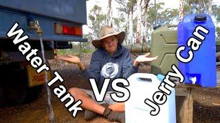 Water Tank Vs Jerry Cans | Off-road 4x4 Camping