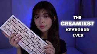 The CREAMIEST Keyboard ASMR ever!