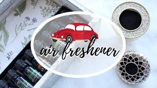 DIY Essential Oils Car Air Freshener/Diffuser