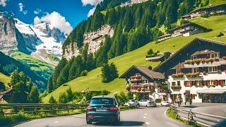 Driving In SWITZERLAND - Lauterbrunnen To Grindelwald | Stunning Swiss Mountain Village