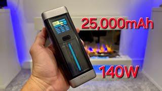 CUKTECK 20 Power Bank, 25,000mAh MONSTER! Unboxing & Demo!