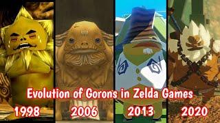 Evolution of Gorons in Legend of Zelda Games So Far (1998-2020)