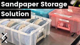 $20 Sandpaper Storage Solution—Woodworking Tips and Tricks