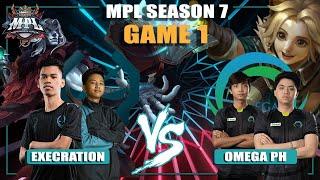 FARAMIS and BANE PUSH START | EXE vs OMG GAME 1 | MPL PH Season 7 Playoffs