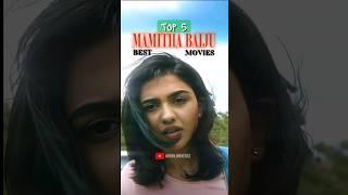 Top 5 Movies Of Mamitha Baiju #mamithabaiju #premalu #malayalam #malayalammovie