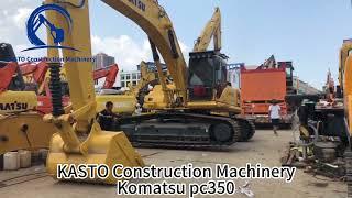 Komatsu pc350 testing video