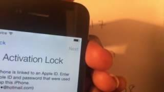 How To Bypass iCloud Activation Lock {IPhone 4}! 100% Guarantee