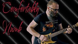 Pink Floyd - Comfortably Numb - Instrumental Electric Guitar Cover - By Paul Hurley