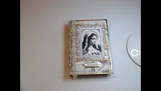 Blessed Mother Prayer Journal made for my mom! #satmornmakes