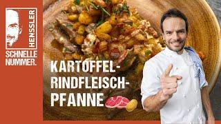 Schnelles Kartoffel-Rindfleischpfanne Rezept von Steffen Henssler