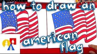 How To Draw The American Flag