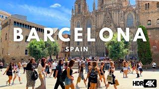 Barcelona 4k HDR Walking Tour | BEST OF BARCELONA, SPAIN 