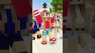 ARA MÜZİK KLİP  (Fakir ve Miray Version)  - Minecraft #shorts