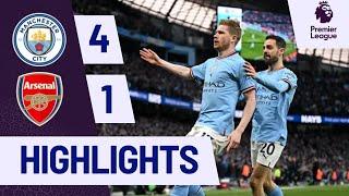 Manchester City vs Arsenal 4-1 English Premier League 2023 Extended Highlights