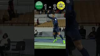 Al Nassr thrashed Saudi arabia in finals | Ronaldo scored a Hat trick #shorts #football