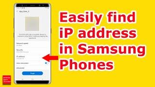 How to EASILY find your iP address on Your Android Phone - Tutorial (2022)