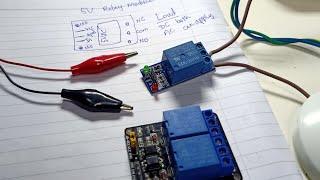 How to use 5VDC relay module