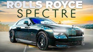 GREEN ROLLS ROYCE SPECTRE AND A  RUINED URUS WIDEBODY