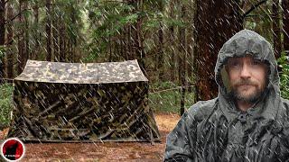 Thunderstorms with Heavy Rain on a Remote Colorado Mountain - ASMR Camping Adventure