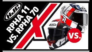 RACING vs. TOURING - HJC RPHA 11 vs. RPHA 70 [Integralhelm-Vergleich] | Helmexpress.com