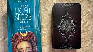 The Light Seer's Tarot by Chris Anne, unboxing and flip through.