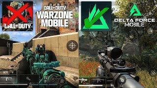 New warzone mobile killer is here! delta force mobile(better optimization & graphics) android/ios