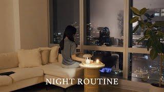 Comforting Night Routine｜Japanese home cooking｜Purchased items,  A cozy night time to Wake Up Early