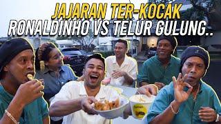 SUMPAH DEMI APA??!!RONALDINHO JAJAN PANGSIT GORENG&TELUR GULUNG,NAGITA NGAKAK GA TAHAN...